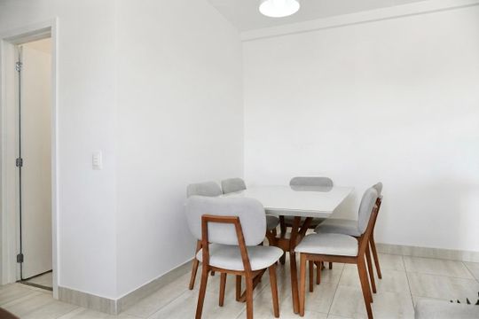 Sala  de apartamento para alugar com 2 quartos, 56m² em Palmares, Belo Horizonte
