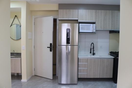 Sala de apartamento para alugar com 2 quartos, 35m² em Barra Funda, São Paulo