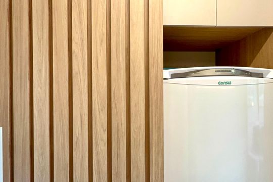Cozinha - Armários de kitnet/studio para alugar com 1 quarto, 25m² em Pinheiros, São Paulo