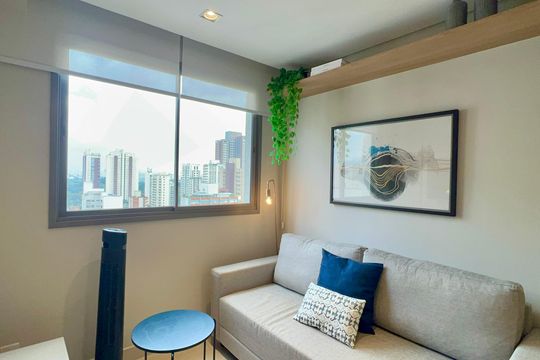 Sala de kitnet/studio para alugar com 1 quarto, 25m² em Pinheiros, São Paulo