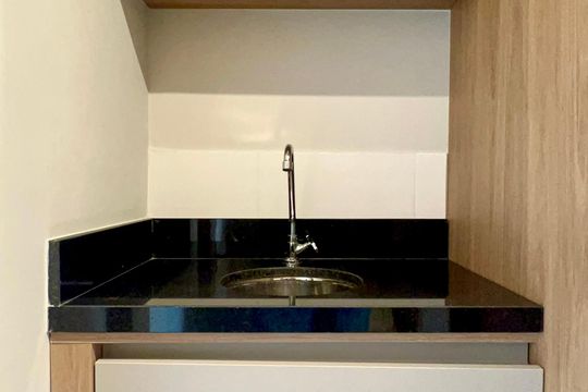 Área de Serviço de kitnet/studio para alugar com 1 quarto, 25m² em Pinheiros, São Paulo