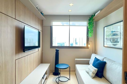 Sala de kitnet/studio para alugar com 1 quarto, 25m² em Pinheiros, São Paulo
