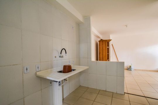Cozinha/Área de serviço de apartamento para alugar com 2 quartos, 50m² em Jardim Santa Cristina, Santo André