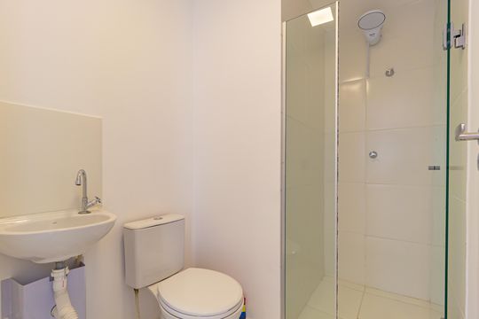 Banheiro de apartamento à venda com 1 quarto, 59m² em Mooca, São Paulo