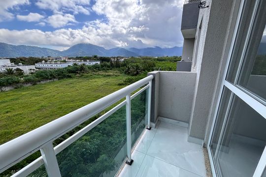 Varanda de kitnet/studio para alugar com 1 quarto, 33m² em Recreio dos Bandeirantes, Rio de Janeiro
