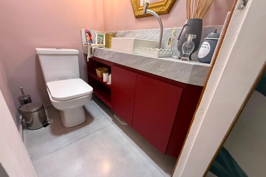 Lavabo de apartamento para alugar com 2 quartos, 70m² em Barro Preto, Belo Horizonte