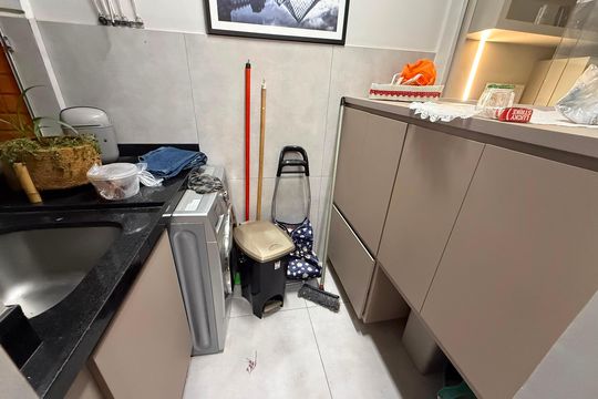 Área de Serviço de apartamento para alugar com 2 quartos, 70m² em Barro Preto, Belo Horizonte