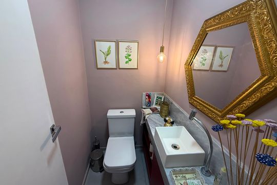 Lavabo de apartamento para alugar com 2 quartos, 70m² em Barro Preto, Belo Horizonte