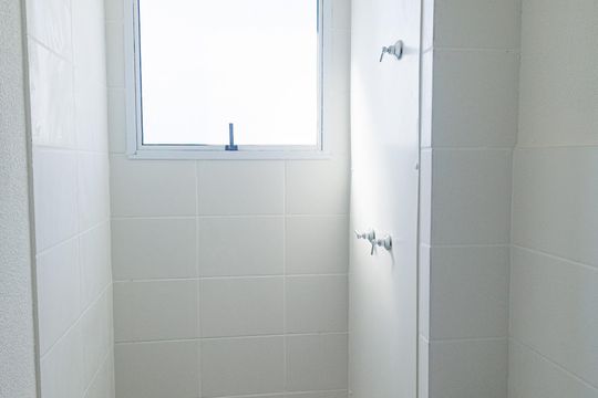 Banheiro de apartamento à venda com 2 quartos, 87m² em Campo Grande, Rio de Janeiro