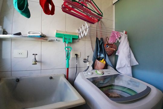 Área de Serviço de apartamento para alugar com 2 quartos, 65m² em Vila Medeiros, São Paulo