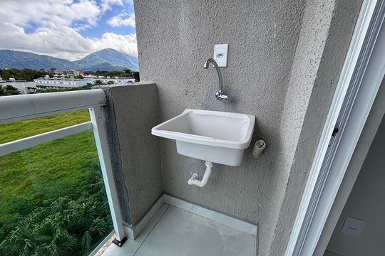 Área de Serviço de apartamento para alugar com 1 quarto, 33m² em Recreio dos Bandeirantes, Rio de Janeiro