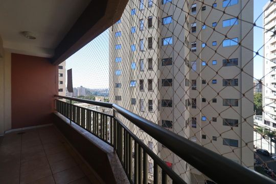 Sacada  de apartamento para alugar com 3 quartos, 107m² em Jardim Botânico, Ribeirão Preto