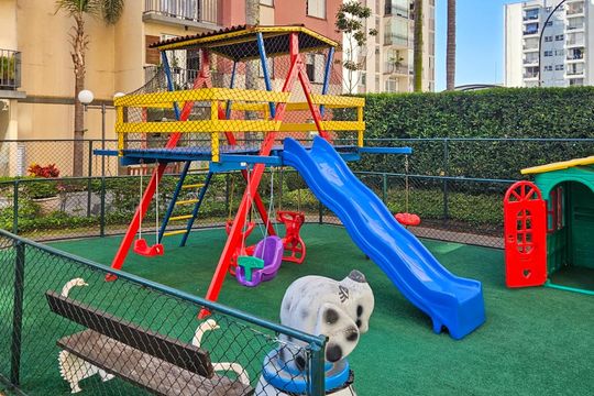Área comum - Playground de apartamento à venda com 3 quartos, 64m² em Sacoma, São Paulo