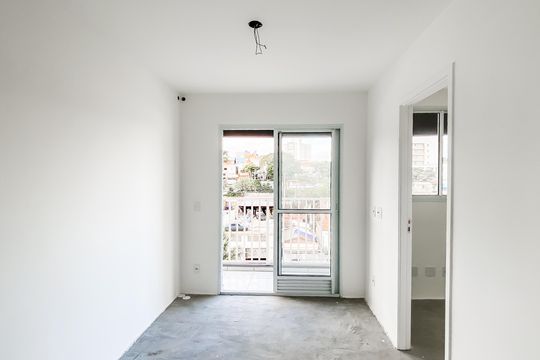 Sala  de apartamento à venda com 2 quartos, 39m² em Jardim Maringa, São Paulo