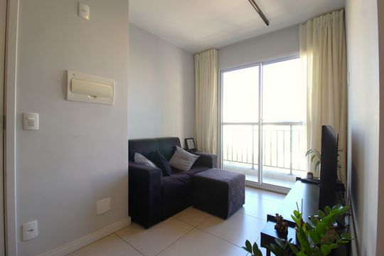 Sala de apartamento para alugar com 2 quartos, 37m² em Moema, São Paulo