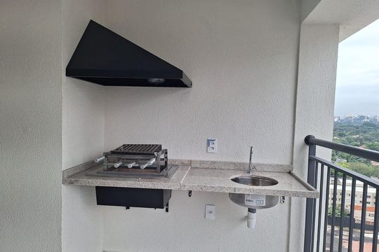 Varanda de apartamento à venda com 3 quartos, 115m² em Vila Pirajussara, São Paulo