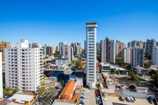 Vista da varanda de apartamento à venda com 1 quarto, 31m² em Jardim, Santo André