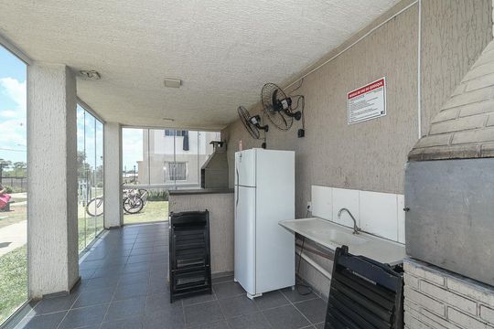 Área comum - Churrasqueira de apartamento à venda com 2 quartos, 41m² em Rubem Berta, Porto Alegre