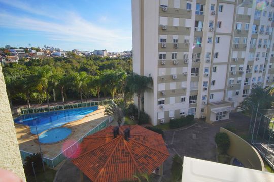 Suíte - Vista de apartamento à venda com 3 quartos, 64m² em Jardim Itú, Porto Alegre