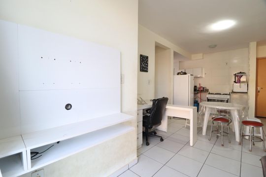 Sala de apartamento para alugar com 2 quartos, 49m² em Jardim Europa, Uberlândia