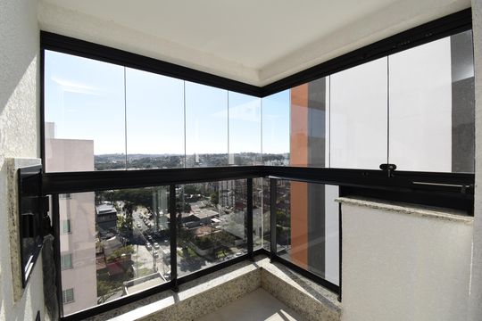 Varanda com Churrasqueira de apartamento à venda com 2 quartos, 69m² em Boa Vista, Curitiba