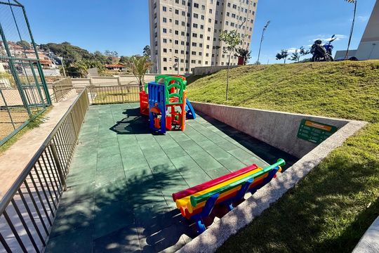 Área comum - Playground de apartamento para alugar com 2 quartos, 48m² em Tijuca, Contagem