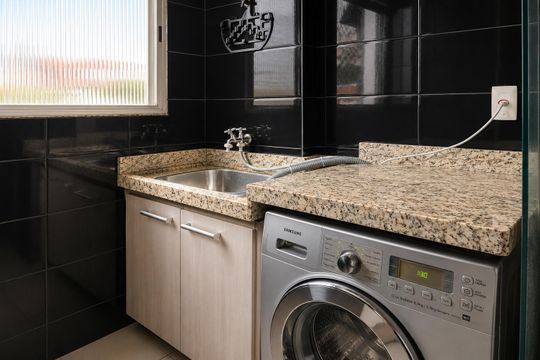 Cozinha de apartamento à venda com 2 quartos, 57m² em Vila Bela Vista (Zona Norte), São Paulo