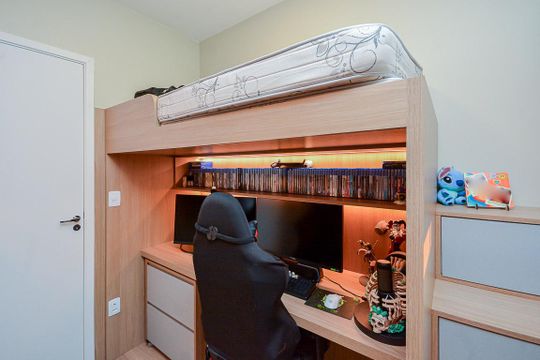 Quarto 2 de apartamento à venda com 2 quartos, 42m² em Socorro, São Paulo