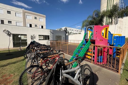 Área comum de apartamento para alugar com 2 quartos, 50m² em Caguaçu, Sorocaba