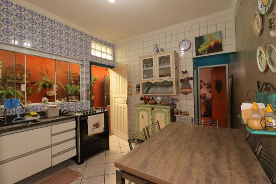 Cozinha de casa à venda com 2 quartos, 88m² em Utinga, Santo André