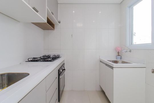 Cozinha/Área de serviço de apartamento para alugar com 3 quartos, 70m² em Vila Assis Brasil, Mauá