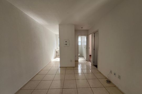 Sala de apartamento para alugar com 2 quartos, 43m² em Arvoredo Ii, Contagem