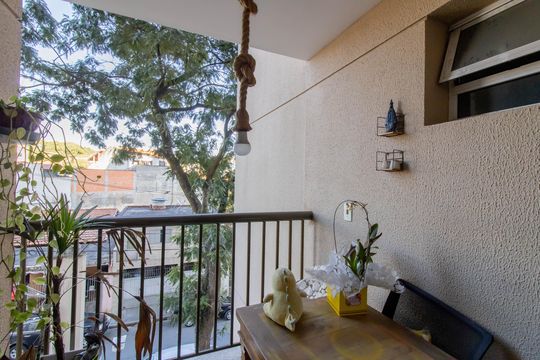 Sacada de apartamento à venda com 3 quartos, 75m² em Jardim Nova Taboao, Guarulhos