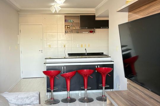 Cozinha de apartamento para alugar com 2 quartos, 80m² em Parque Bela Vista, Sorocaba