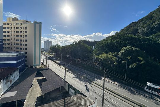 Vista Quarto 3 - Suíte de apartamento para alugar com 3 quartos, 103m² em Itararé, São Vicente