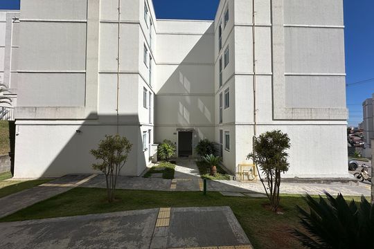 Fachada do bloco de apartamento para alugar com 2 quartos, 40m² em Vila Nova Alianca, Jacareí