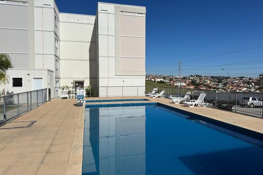 Área comum - Piscina de apartamento para alugar com 2 quartos, 40m² em Vila Nova Alianca, Jacareí