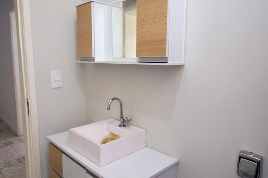 Banheiro de apartamento para alugar com 2 quartos, 60m² em Cidade Jardim, Sorocaba