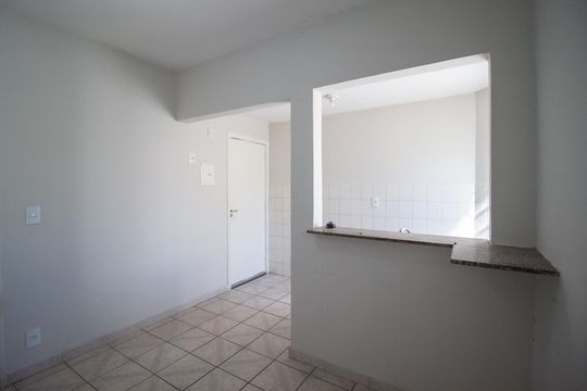 Cozinha de apartamento para alugar com 2 quartos, 60m² em Cidade Jardim, Sorocaba