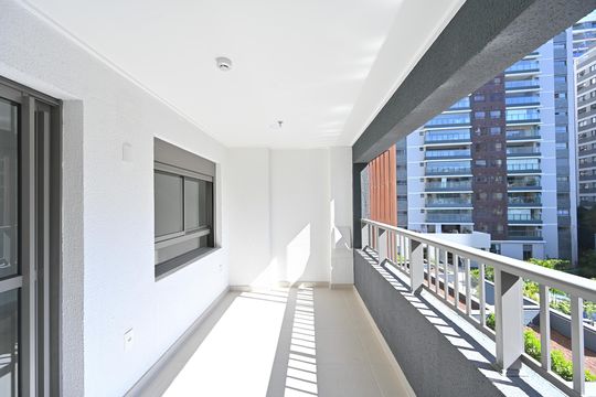 Varanda de apartamento para alugar com 1 quarto, 54m² em Vila Clementino, São Paulo