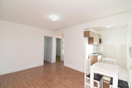 Sala de apartamento para alugar com 2 quartos, 48m² em Rio Pequeno, São José dos Pinhais