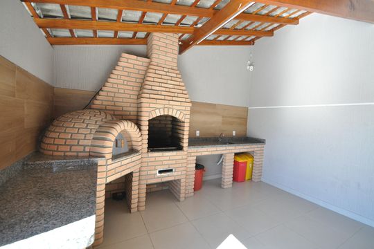 Área comum - Churrasqueira de apartamento para alugar com 1 quarto, 33m² em Vila Constança, São Paulo