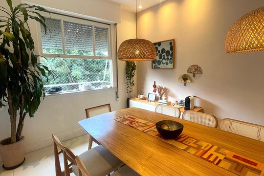 Sala de apartamento à venda com 3 quartos, 110m² em Copacabana, Rio de Janeiro