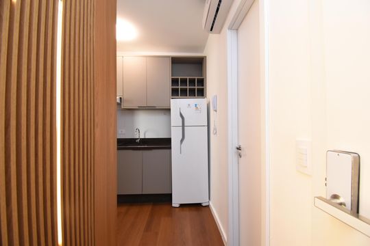 Studio de kitnet/studio para alugar com 1 quarto, 20m² em Centro Batel, Curitiba