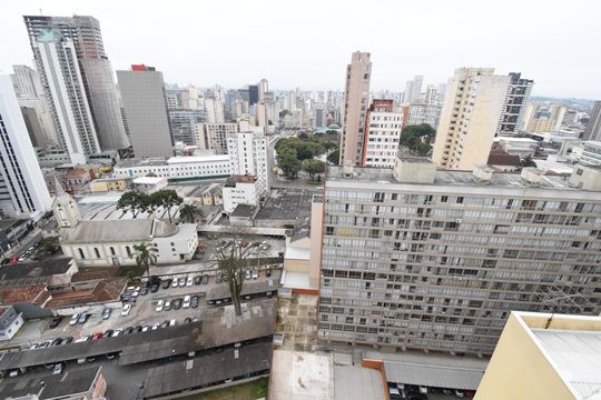 Vista do Terraço de kitnet/studio para alugar com 1 quarto, 20m² em Centro Batel, Curitiba
