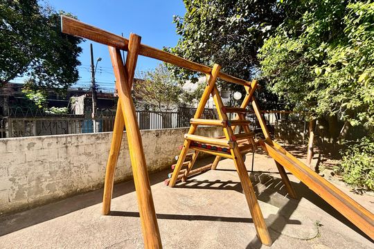 Área comum - Playground de apartamento para alugar com 2 quartos, 42m² em Lageado, Ferraz de Vasconcelos