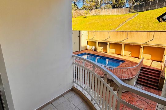 Varanda da sala de apartamento para alugar com 2 quartos, 60m² em Residencial Morada dos Lagos, Barueri