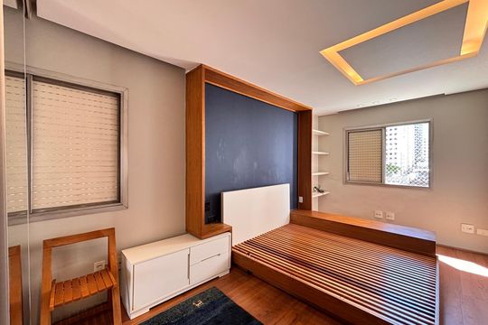 Suíte de apartamento para alugar com 2 quartos, 98m² em Vila Olímpia, São Paulo