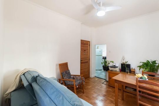Sala de apartamento à venda com 1 quarto, 38m² em Tijuca, Rio de Janeiro