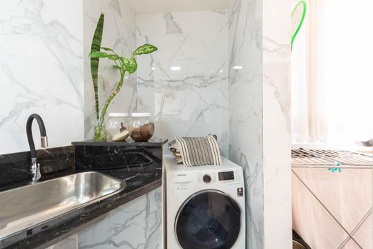 Cozinha de apartamento à venda com 1 quarto, 38m² em Tijuca, Rio de Janeiro